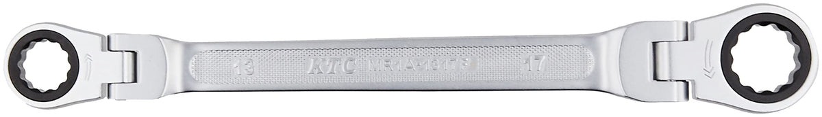 KYOTO TOOL (KTC) MR1A1317F Ratchet Glasses Wrench (Double-Headed Oscillating Type) 0.5 x 0.7 inches (13 x 17 mm)