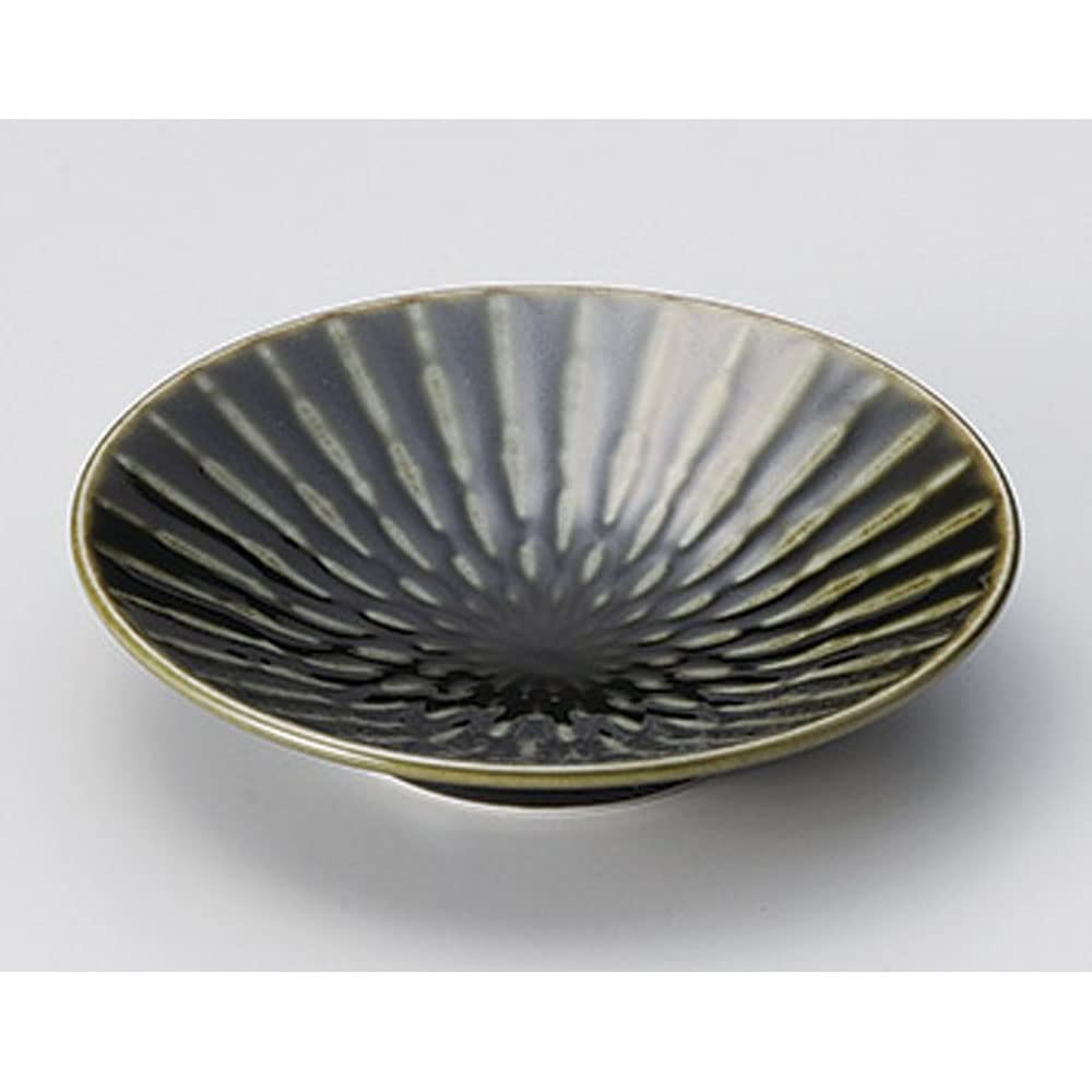 Yamasita Craft 61-30-206 Focus Oribe Wheel Double Layer 5.0 Shallow Bowl