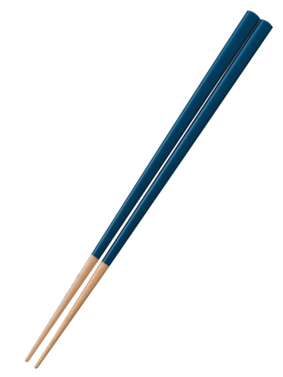 Nakano Chopsticks, Painted Chopsticks, Dishwasher Safe, Natural Wood, 9.1 inches (23 cm), Modern Color, Navy, Non-Slip, Easy to Grip, Wakana Painted Chopsticks, Made in Japan