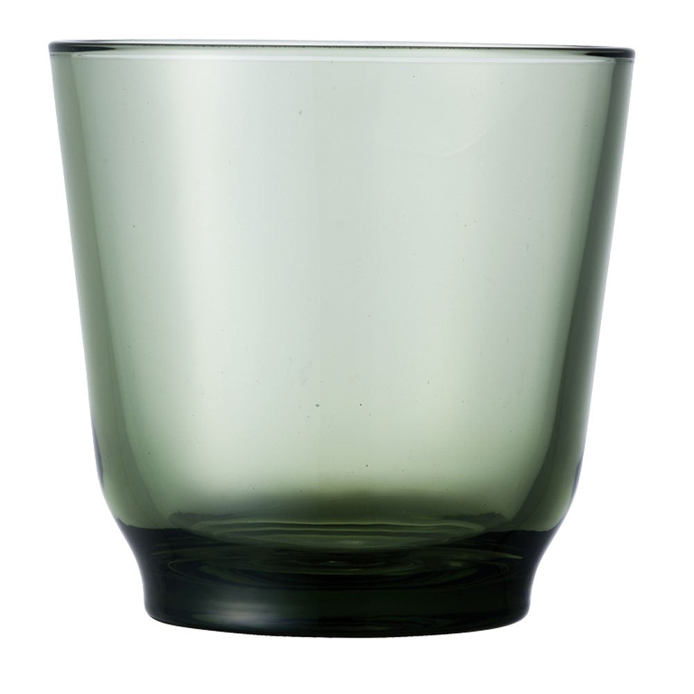 Kinto 26872 HIBI Glass Tumbler, 7.8 fl oz (220 ml), Green