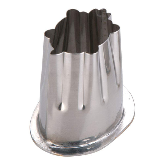 Endoshoji BNK19051 Professional Shape Cutter, Tortoise Shape with Brim, Large, 18-8 Stainless Steel, Brass Plate, Made in Japan