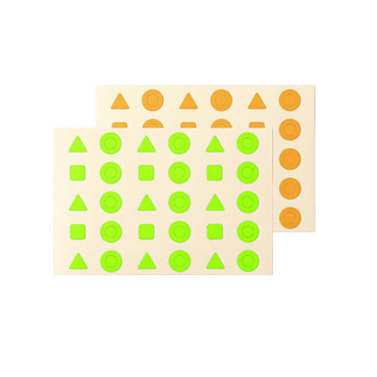 Life Seal Lifescape Label Fluorescent Green & Orange YL34
