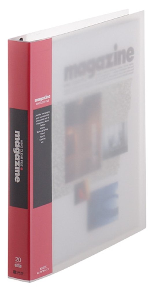 Jim King Clear file magazine replacement formula A4S 197W red