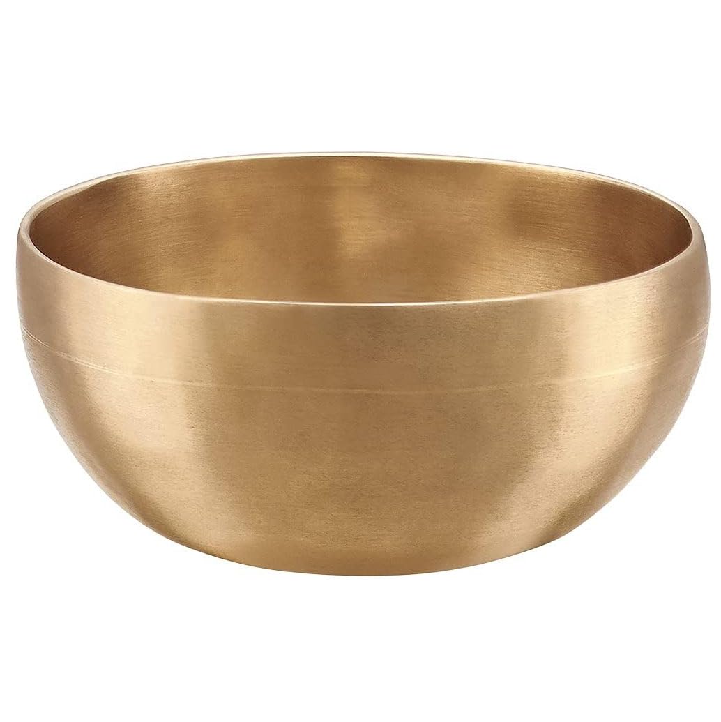 Bronze Singing Bowl with Felt Ring and Cover, Universal Series — MADE IN INDIA — For Meditation, Yoga and Sound Healing Therapy, 2-YEAR WARRANTY