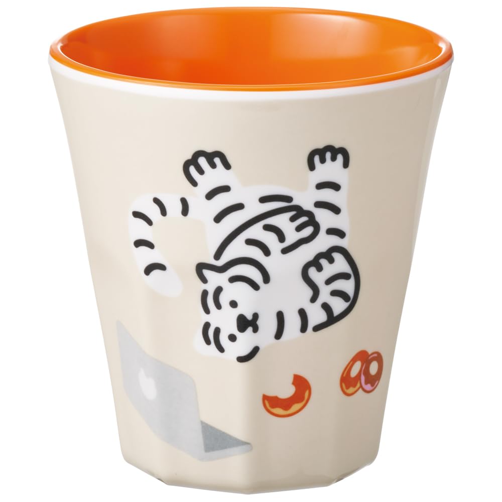 Skater MUZIKTIGER MTB2-A Tumbler, Melamine Cup, 9.1 fl oz (270 ml), Musik Tiger