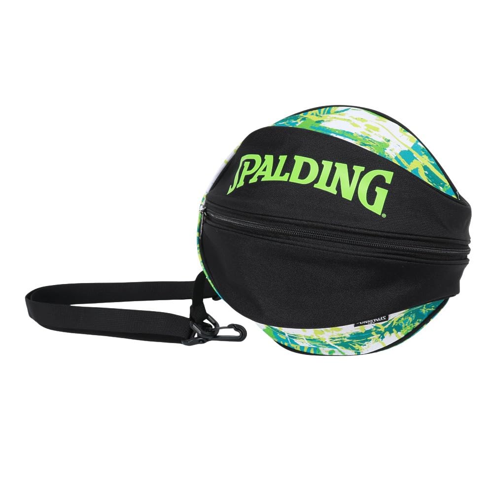 Spalding 49-001GGY Graffiti Ball Bag, Green and Yellow, Diameter 10.6 inches (27 cm)