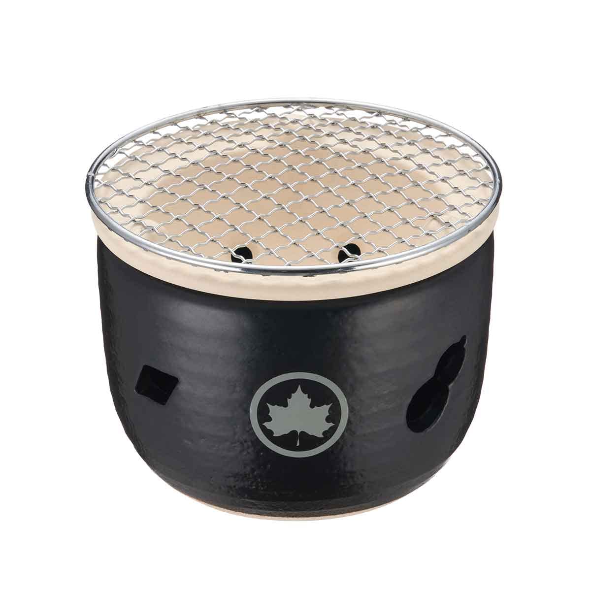 LOGOS 81062001 LOGOS x Banko Ware Tabletop Water Stove, Charcoal