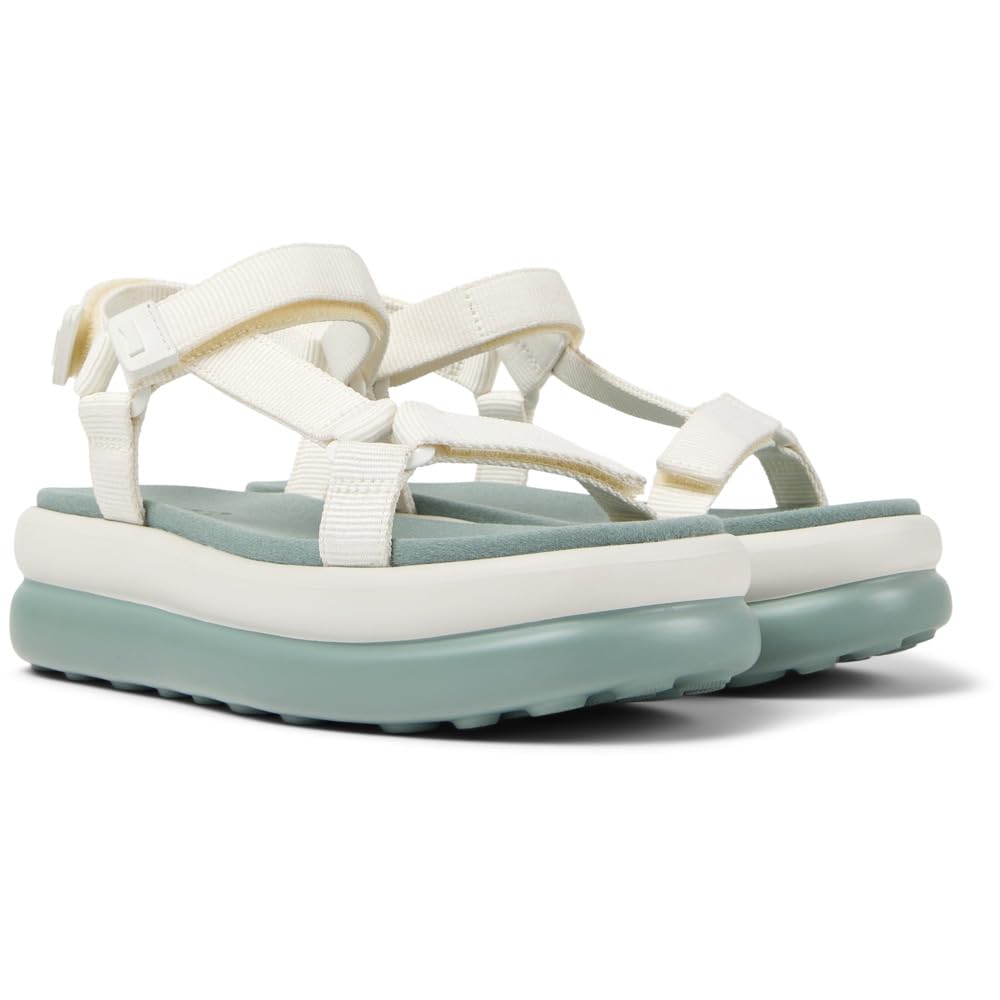CAMPER(カンペール) Women's Sport Sandals Platform, White_T100, 23.0 cm