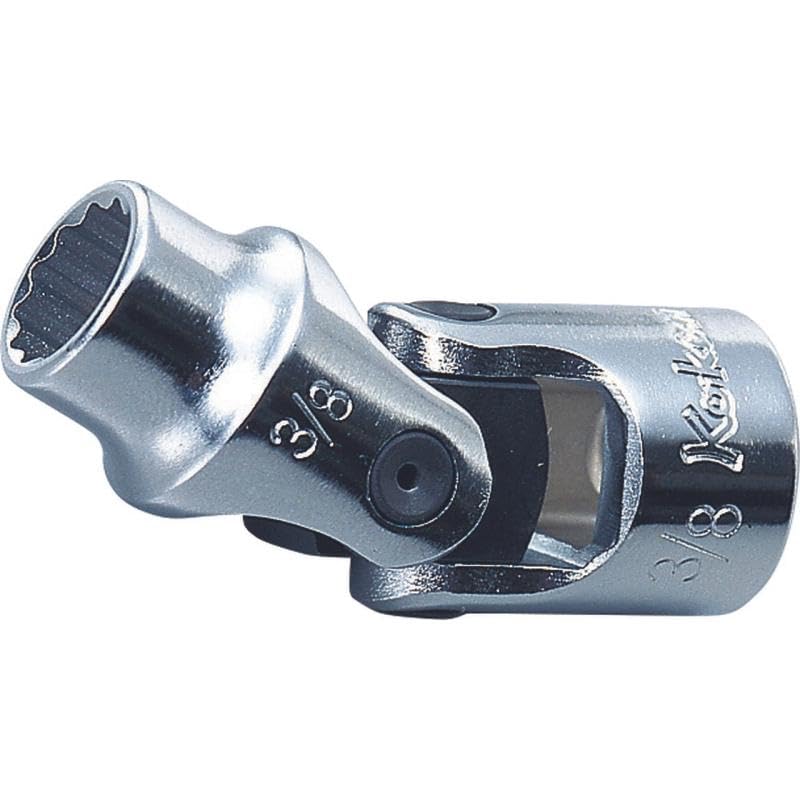 Ko-ken 3445M-11 3/8 Sq. Dr. Universal Socket 11mm 12 point Length 49.5mm