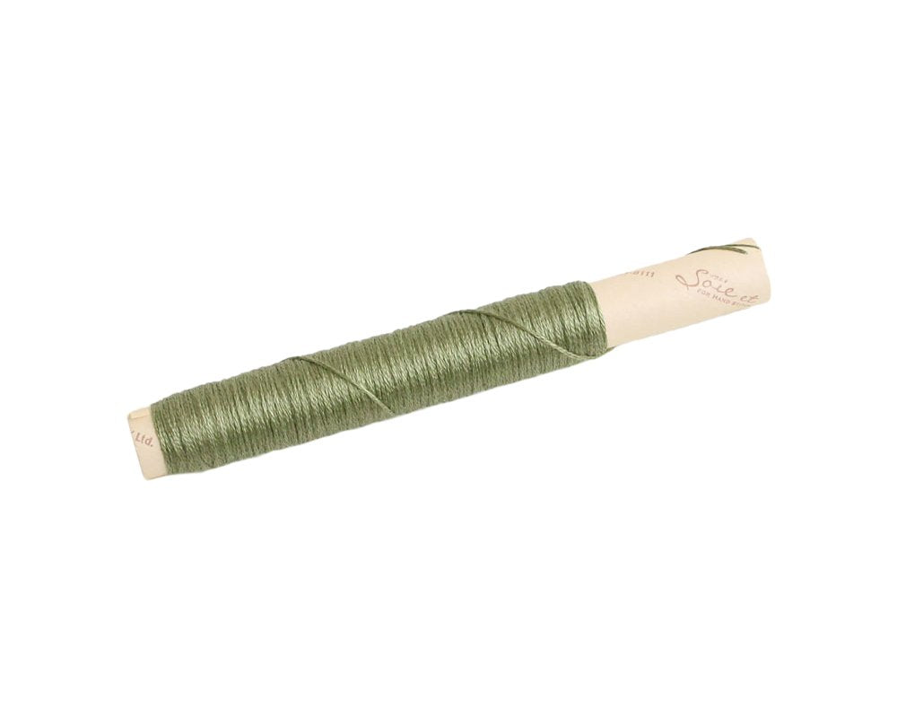 Soie sowae Stitching Yarn Solid 15 m Grass Soie – 621