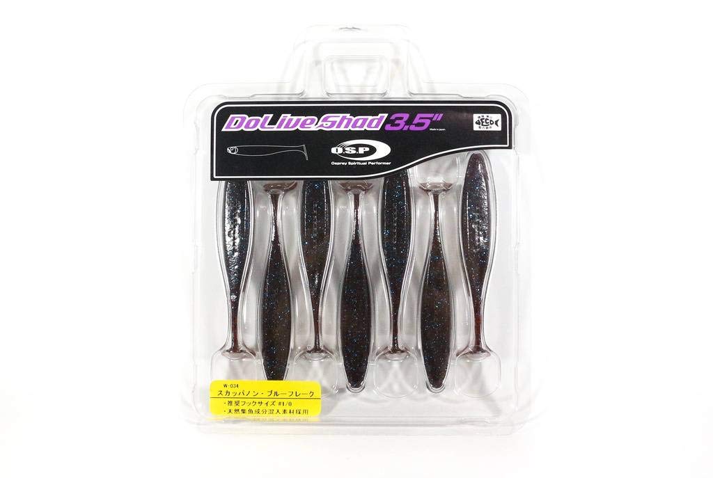 OSP Soft Lure Dolive Shad 3.5 Inches W034 (3724)