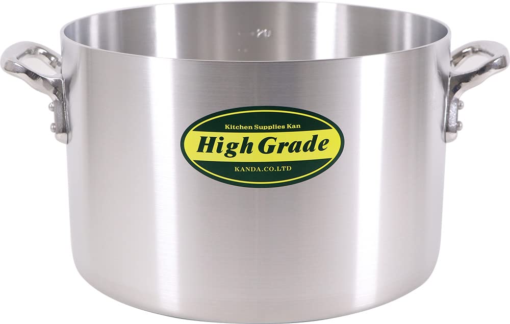 Kanda 006199-01 High Grade Aluminum Half-Size Pot with Graduation, 9.4 inches (24 cm), Main Unit Only