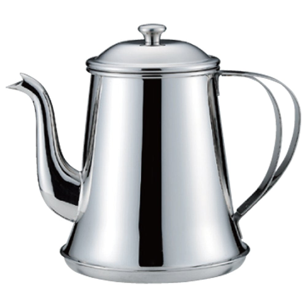 Yamashita Crafts 04-0665-0401 IB 18-8 Coffee Pot, Narrow Mouth, 0.4 gal (1.5 L)