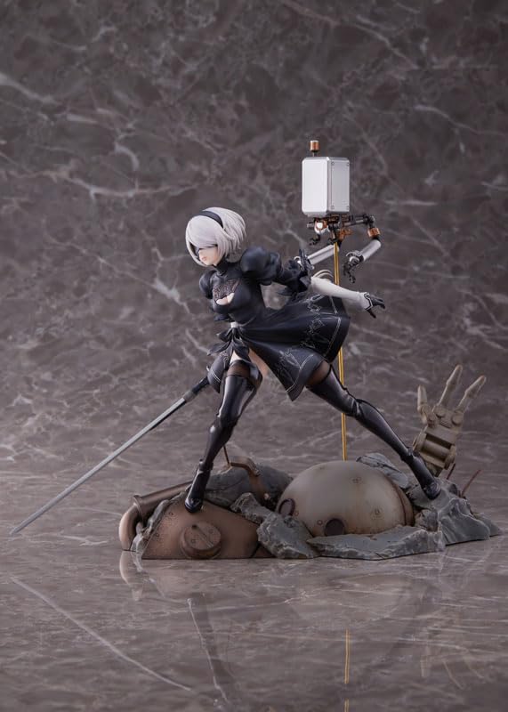Aniplex-NieR:Automata Ver1.1a 2B 1/7 Scale Figure【Deluxe Edition】
