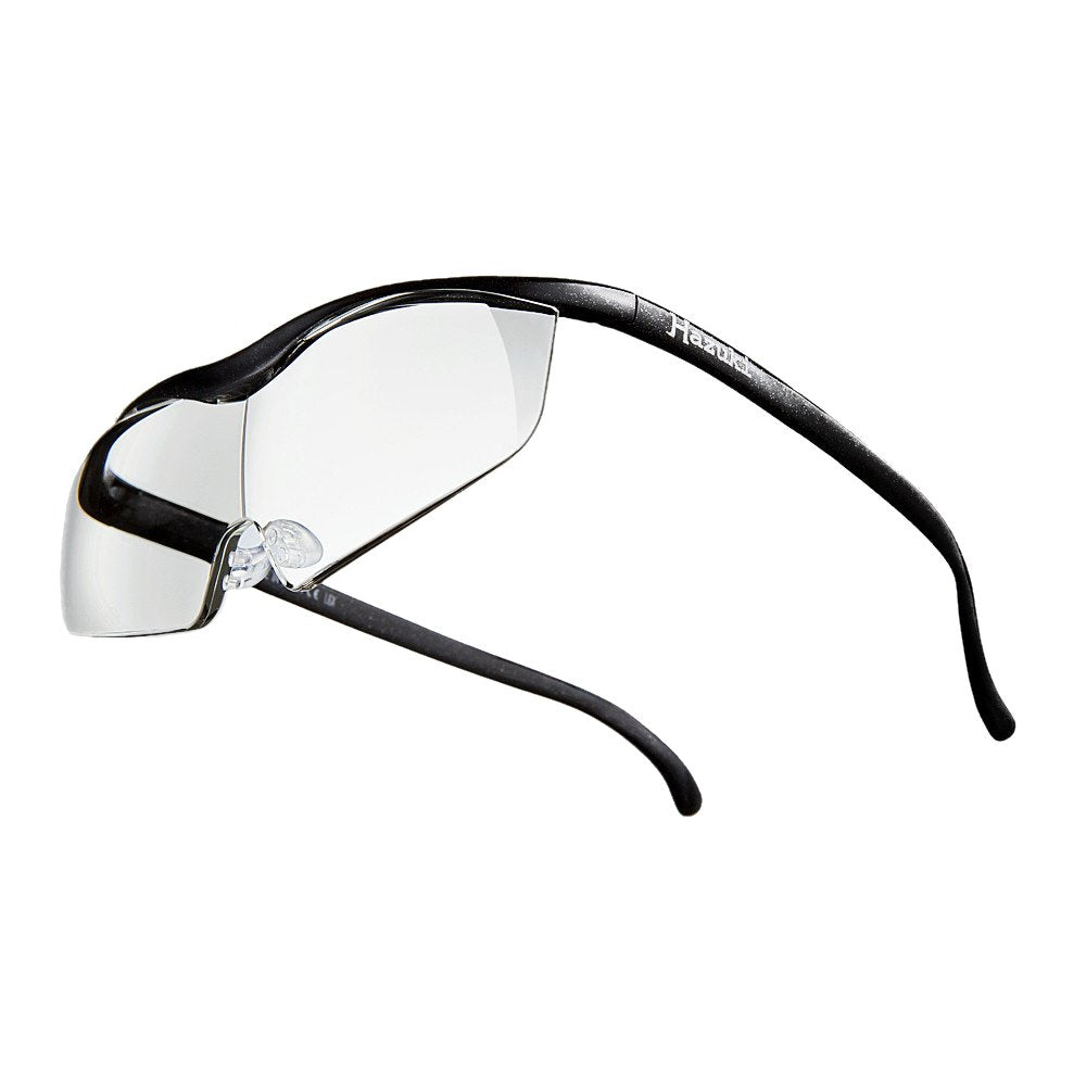 Hazuki Loupe Magnifier Large Clear Lens 1.32 X Blue Light 35% Cut (Black)