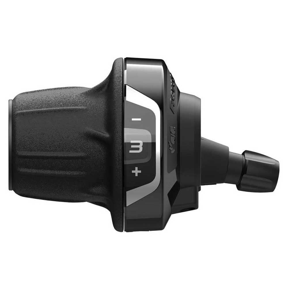 SHIMANO Unisex Slrv400l SL-RV400 Revo Shifter, Left Hand, 3-Speed, with Optical Gear Display, Black, Triple EU