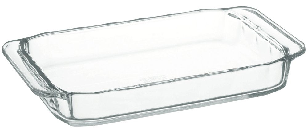 iwaki KBC3850 BC3850 Heat Resistant Glass Toaster Oven Dish, Basic Series, 9.4 x 5.7 x 1.4 inches (240 x 145 x 35 mm), 23.7 fl oz (700 ml)