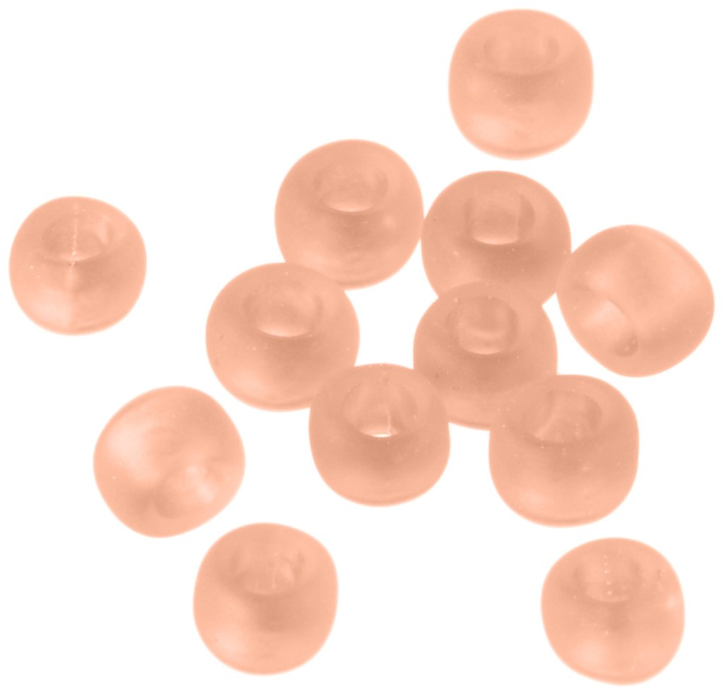 TOHO Round Large Beads, Rose Pack Beads, Outer Diameter Approx. 0.1 inch (3 mm), Approx. 0.2 oz (7 g), No. 11F