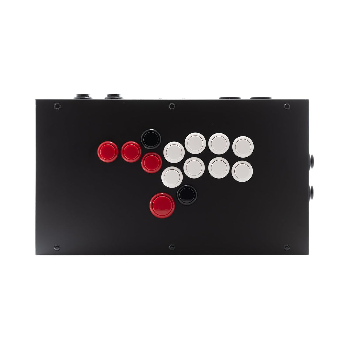 FightBox F8 R3L3 Black Arcade Controller, Leverless, Sanwa Electronic Switch, 16 Buttons, PC Compatible, Japanese Genuine Product