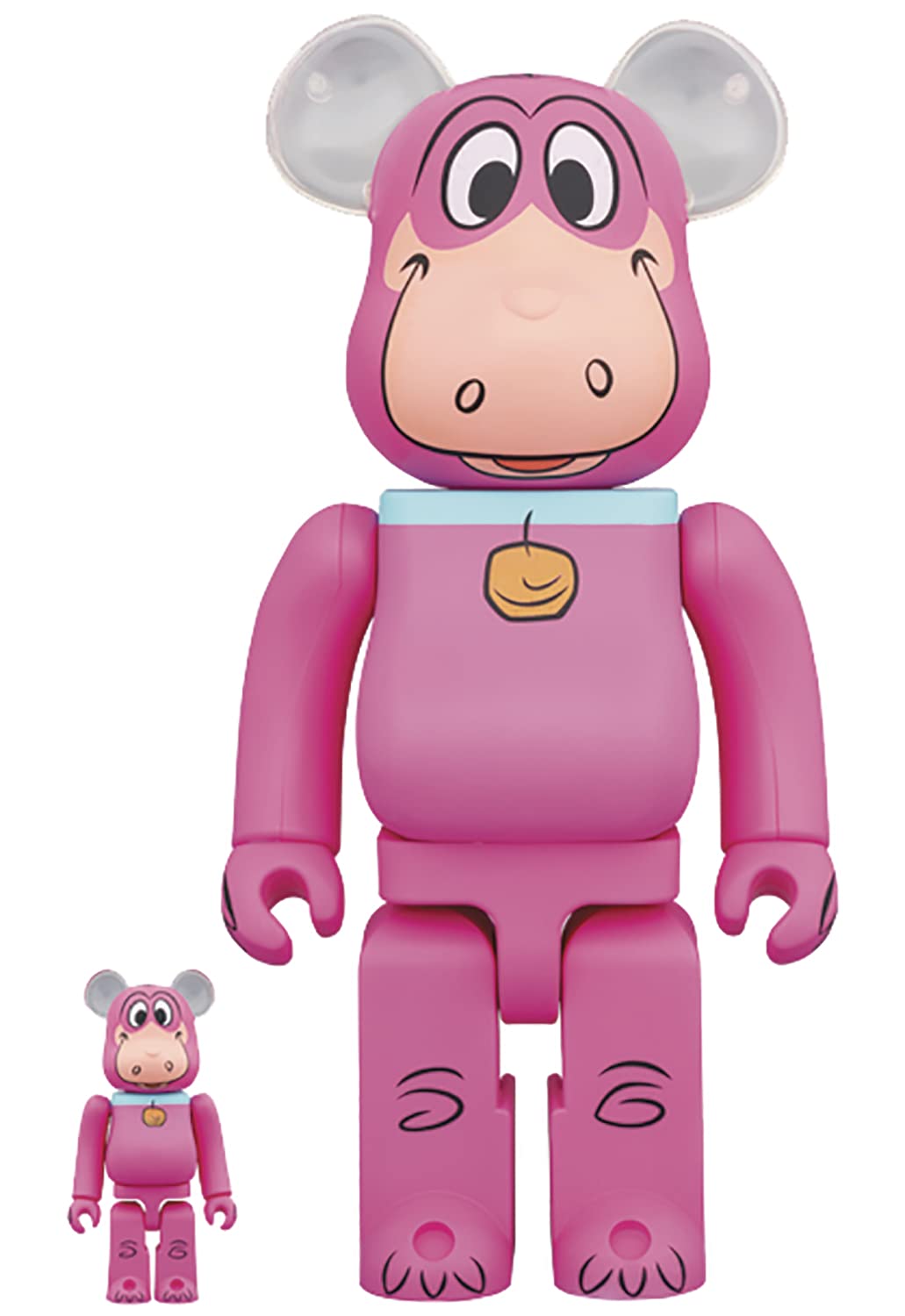 Medicom The Flintstones: Dino 100% and 400% Be@rbrick Figure 2-Pack