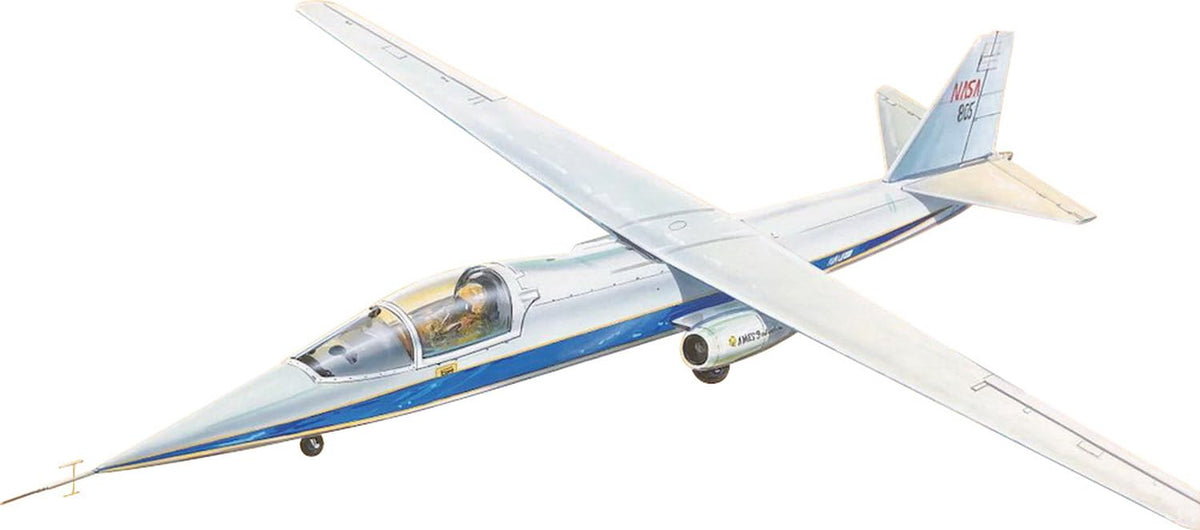 フライ FLX72062 FLX72062 1/72 NASA AD-1 Laboratory Aircraft Plastic Model