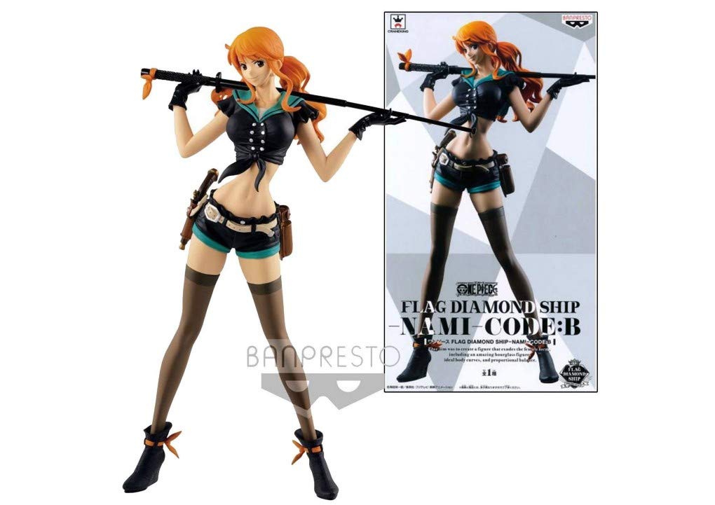 Banpresto Onepiece Flag Diamond Ship-Nami-Code: B