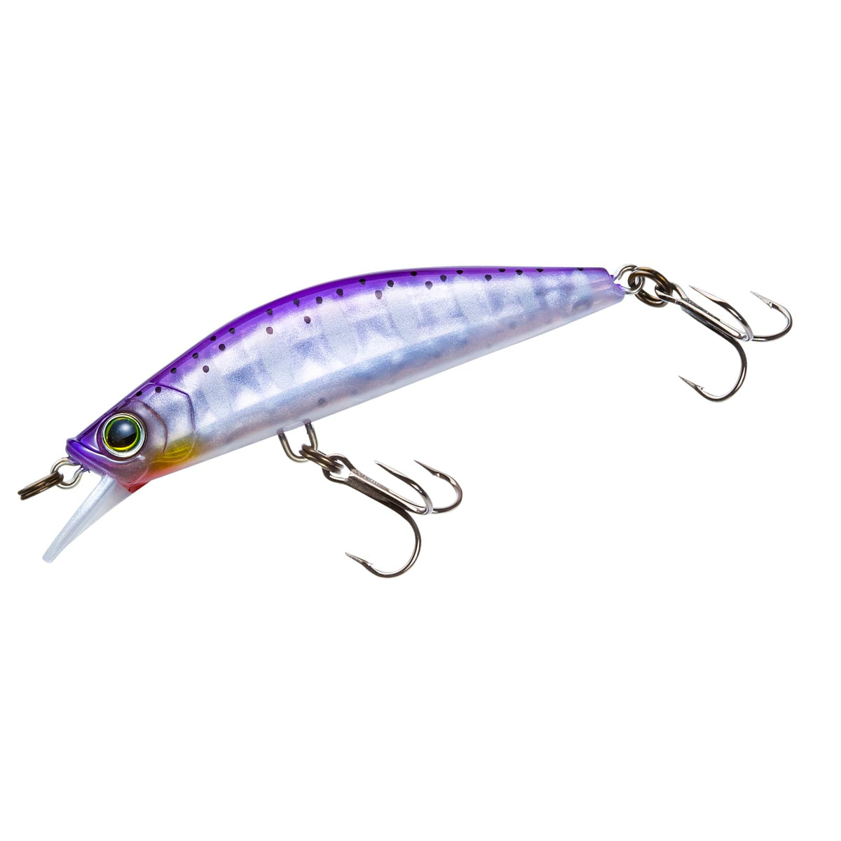 YO-Zuri 3DR-X Flat Heavy Minnow Sinking Bath Lure 60mm Color: Pearl Purple Trout