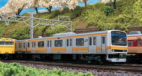 KATO N scale 209 Series 500 Series PS 28 Installed Central · Sobu Gentle Line Basic 6-Car Set 10-1415 Train Model Train