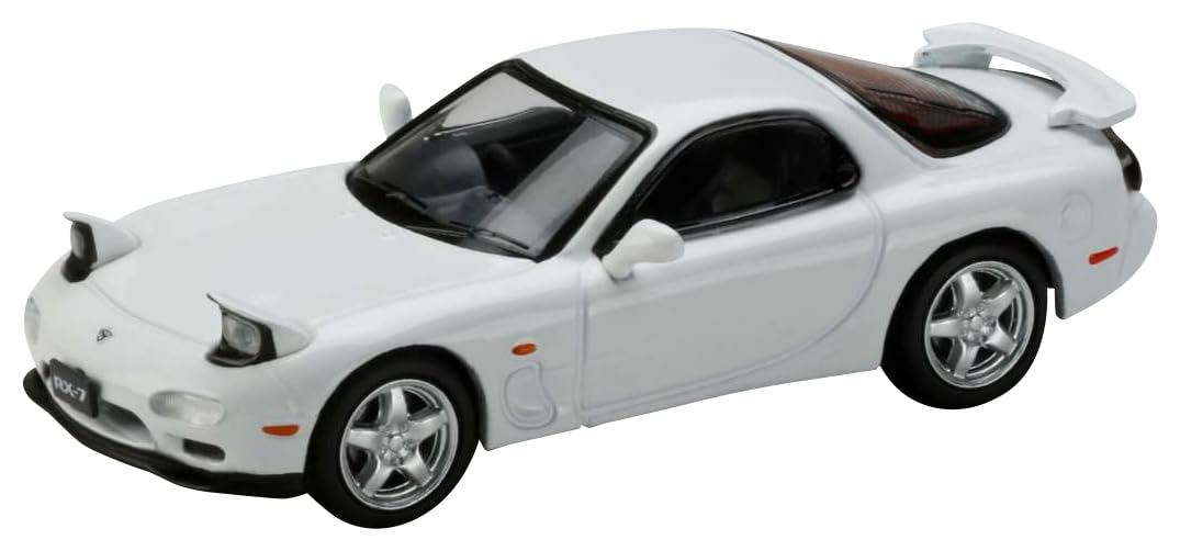 HJ64 1/64 Amfini RX-7 (FD3S) TYPE RS Pure White Finished Product