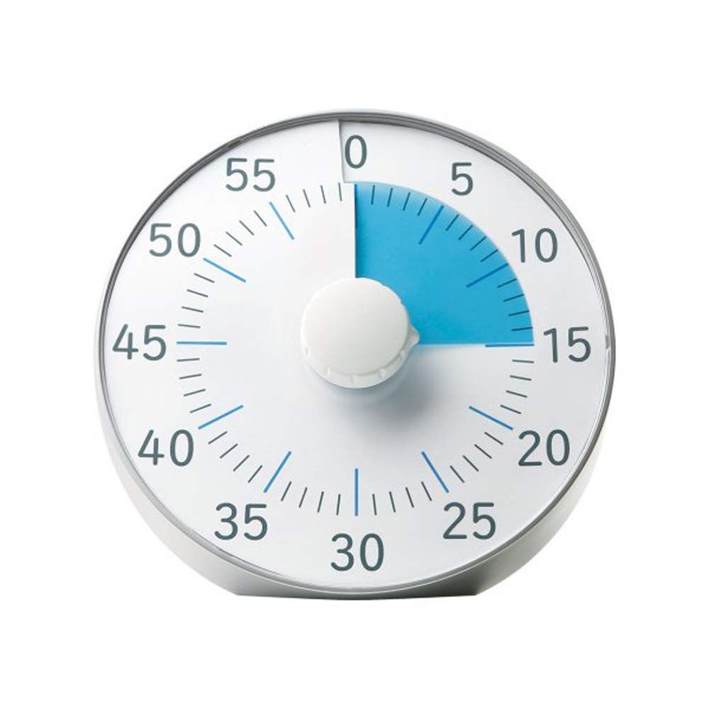 Sonic Toki Sapo LV-3078-SV Sense of Time Timer, 7.5 inches (19 cm), Experience The Passage of Time, Silver