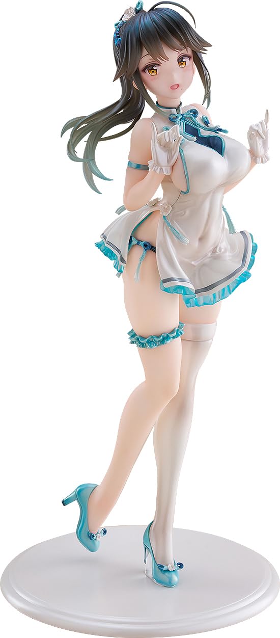 Wave Avian Romance Pink Label Ponytail Girl Chipao, 1/6 Scale, PVC Finished Product (Part Made of ABS)