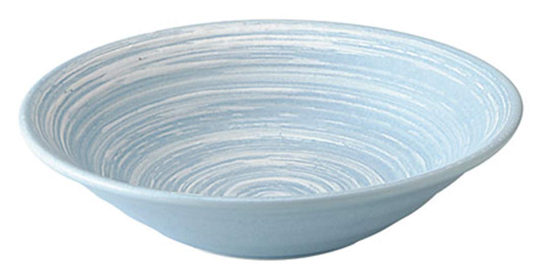 Maruka Koyo 53184057 Small Bowl, Wave no Mai, Diameter 5.5 x Height 1.5 inches (13.9 x 3.9 cm), Commercial Use