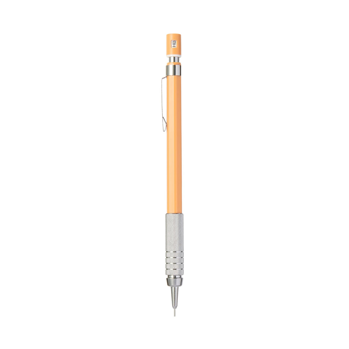 MUJI NBD50A3A Low Center of Gravity Mechanical Pencil, Yellow, 0.5mm