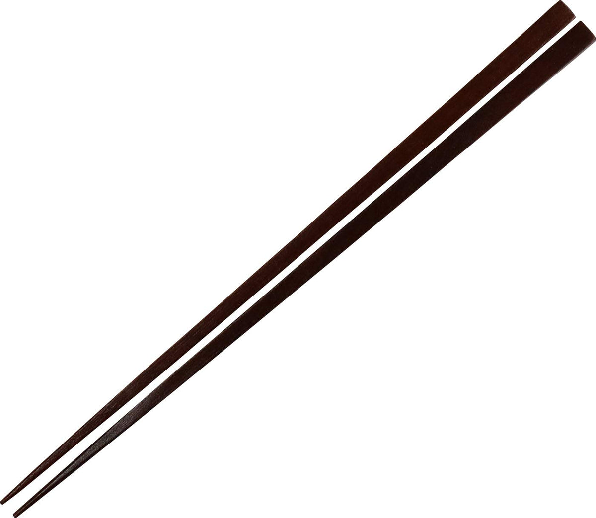 Ishida KP Lacquered Square Plain Chopsticks Made in Japan 8.3 inches (21 cm)