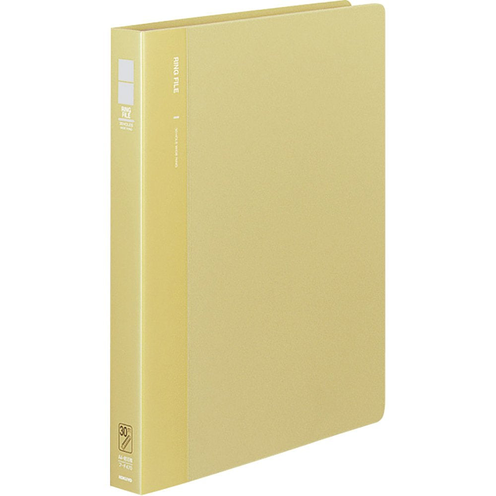 30 hole ring file A4 Tatesehaba 33mm yellow Kokuyo S & T (japan import)