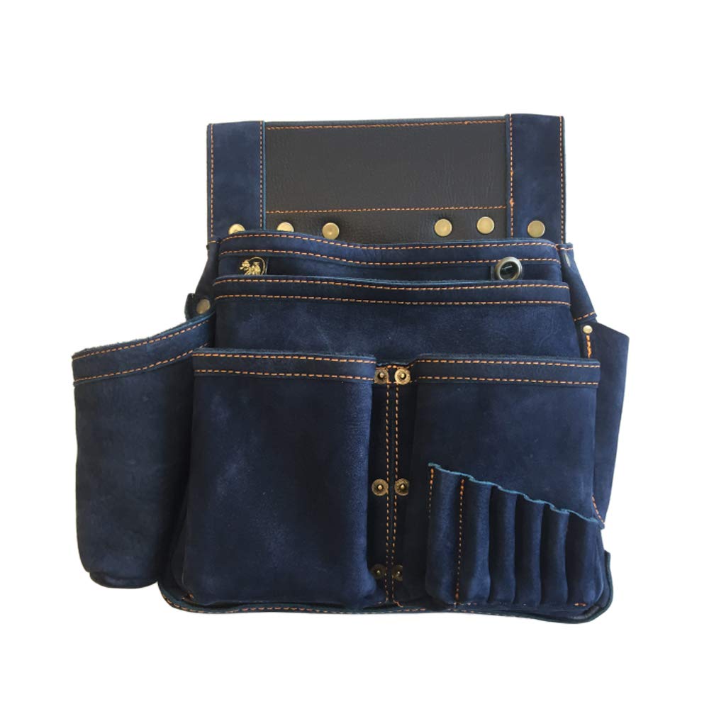 Fukuro Club Nubuck Leather Nail Bag "INDIGO" 6 Type