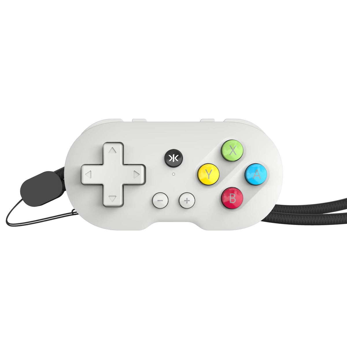 CRKD ATOM - Collectible Keychain Controller for Nintendo Switch, PC, Mac, Mobile and Smart TV (PAL Grey)