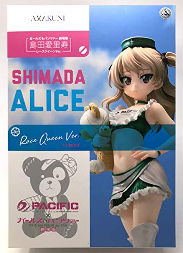Amakuni Girls Und Panzer the Movie: Alice Shimada 1:7 Scale PVC Figure (Race Queen Version)
