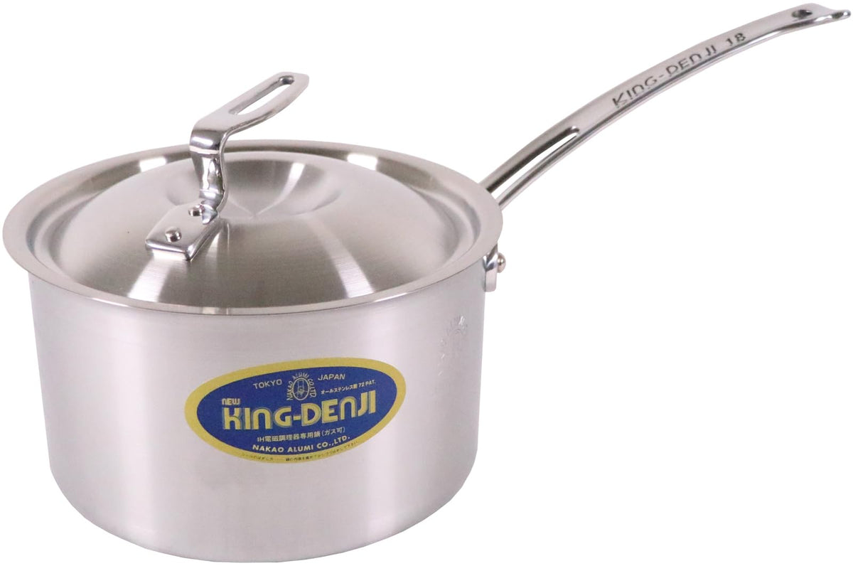 New Kingdom Deep One-Handed Pot with Scale 7.1 inches (18 cm)
