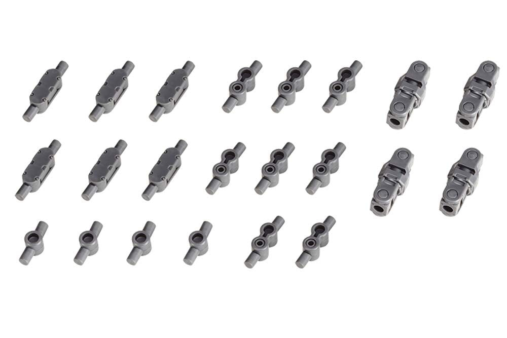 Kotobukiya M.S.G Modeling Support Goods Mecha Supply 18 Joint Set D, Total Length Approx. 0.8 inches (21 mm), Non-Scale Plastic Model