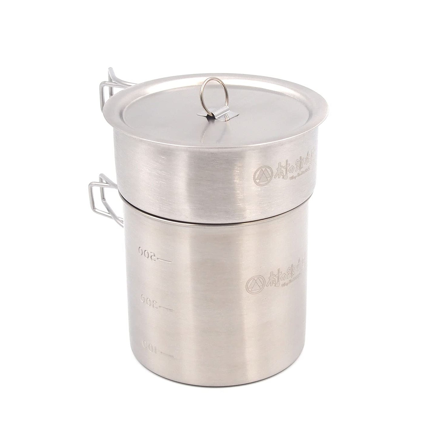 Made in Tsubame Sanjo MK-6026 2-way Stainless Steel Solo Rice Cooker Set with Storage Bag for Cooking at the Top Level at the Same Time!