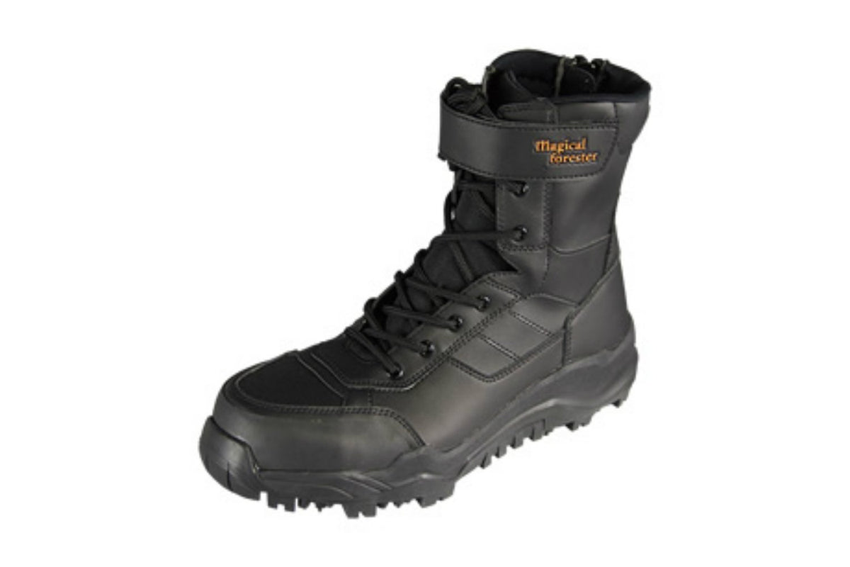 Marugo Hard Toe Spiked Working Boots: Magical Forester 005 (26 cm) Black