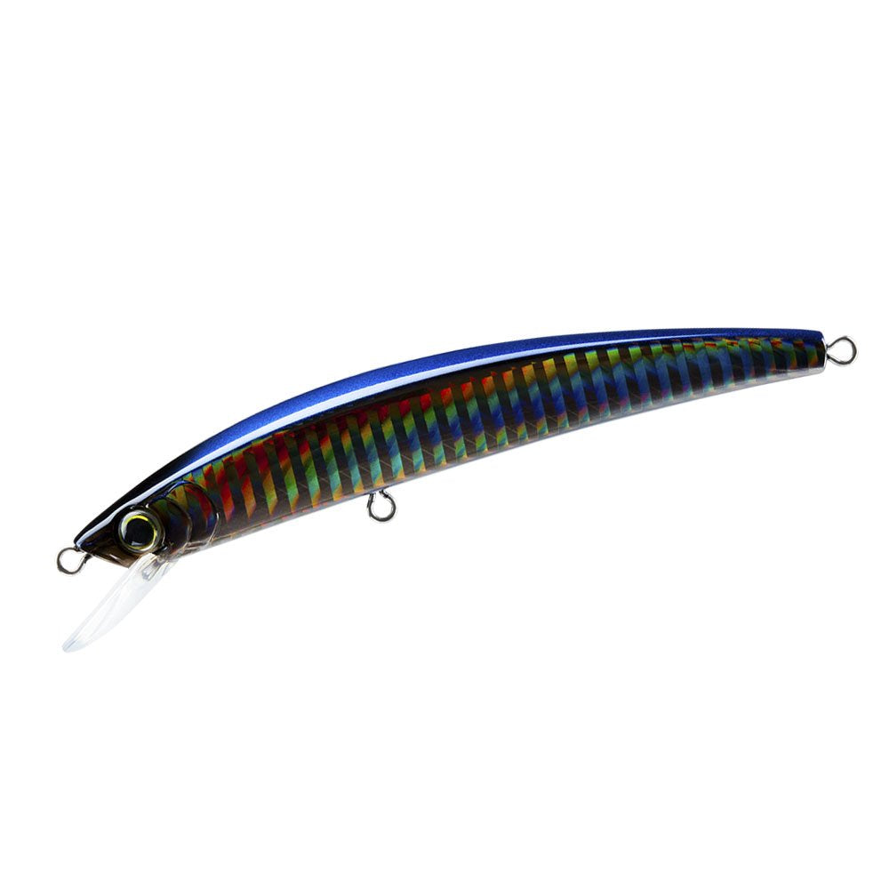 Yo-Zuri R1125-HGHB Crystal Minnow Floating Diver Lure, Ghost Black