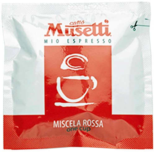 Musetti (Musetti over) Rossa cafe pod 150 pieces box