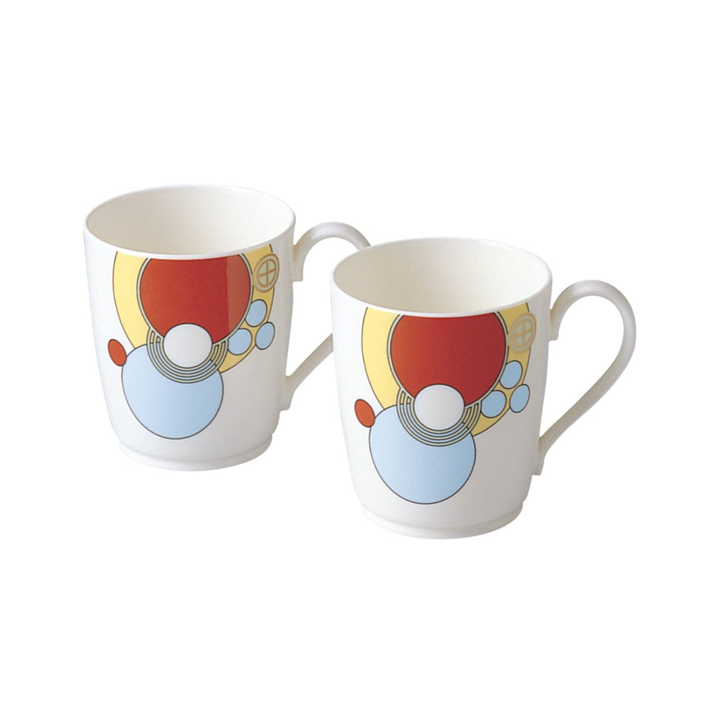 Noritake P97280/4614 295cc Frank Lloyd Wright Imperial Mug Cup (Pair) Bone China