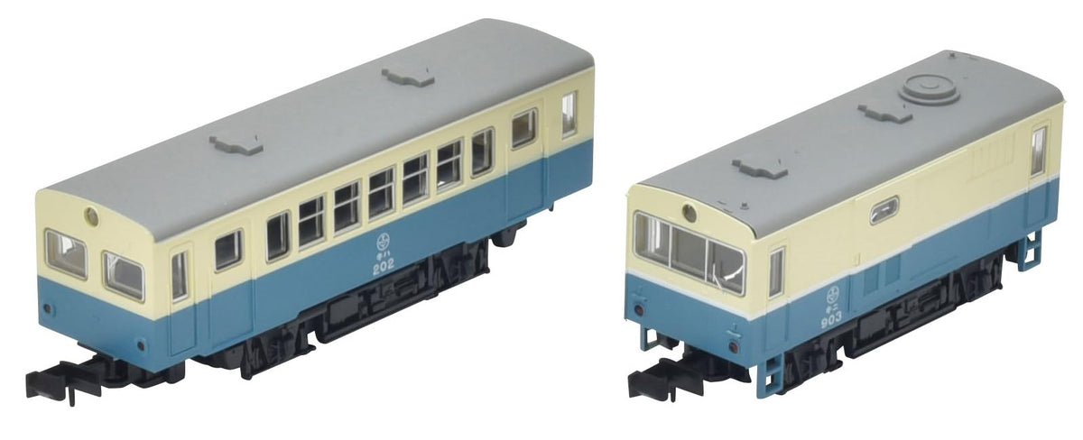Nostalgic Railway Tomii Electric Railway Touge Line Diorama Car + Luggage Diorama Car (KiHa 202 + Kini 903 New Painting) 2-Car Set