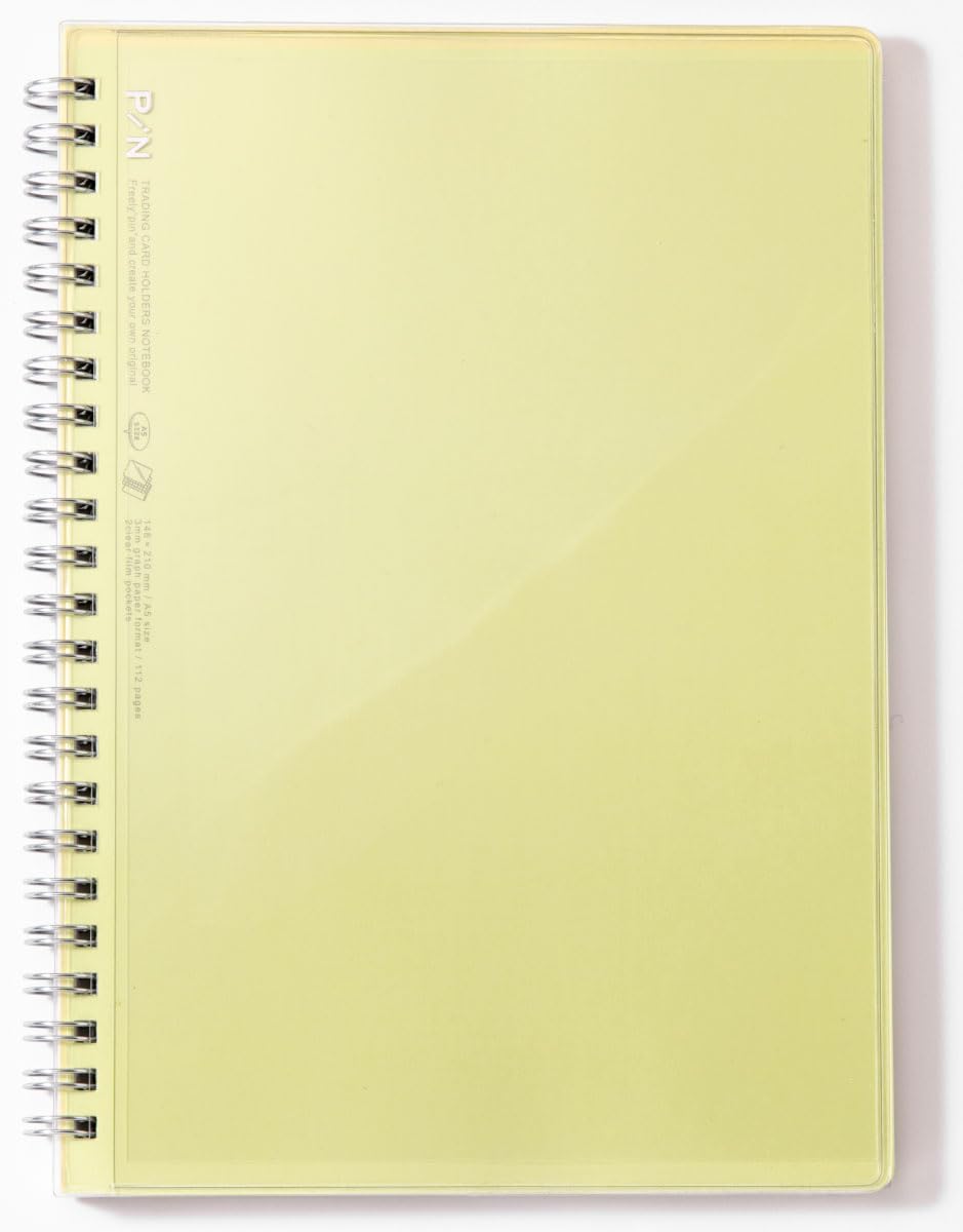 Iroha Publishing PiN NOTE A5 Size/Ring Type [Yellow] GPN-03