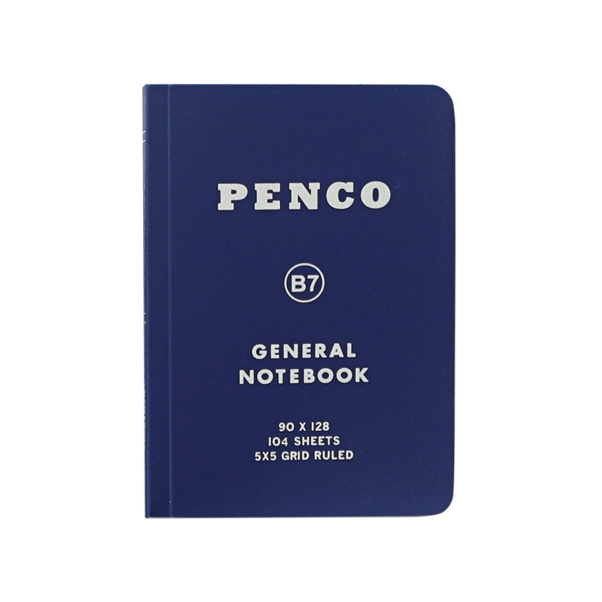 Hi-Tide CN158 Penco Notebook, B7, Squared, Navy,