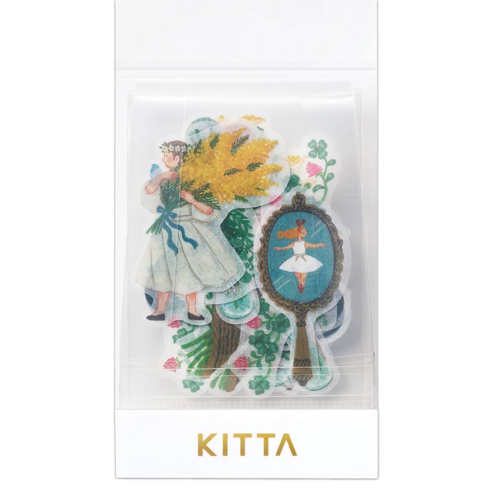 King Jim KITF001 Flake Seal Masking Tape Kitta Krassi