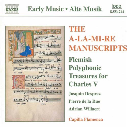 "A la mi Ré's Sheet Music" - Flemish polyphonic music for Charles V